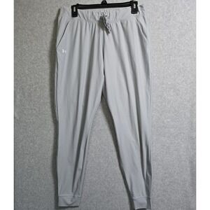 Under Armour Vanish Joggers Womens M Pockets  Gray Performance Athletic 1328870